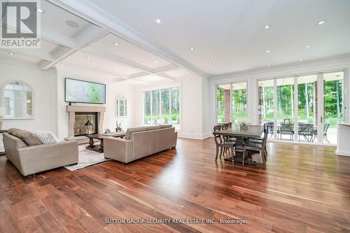 2464 15Th Side Road, New Tecumseth, ON - Indoor Photo Showing Living Room With Fireplace