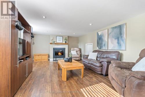 48 Mcgilvray Crescent, Halton Hills, ON - Indoor Photo Showing Living Room With Fireplace