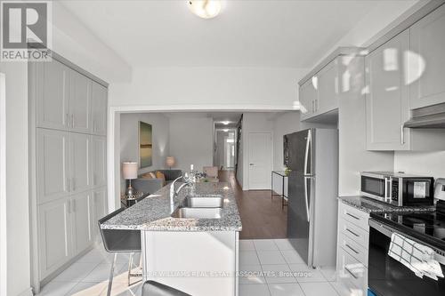 36 Savino Drive E, Brampton, ON - Indoor Photo Showing Kitchen With Double Sink With Upgraded Kitchen