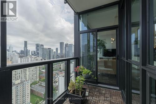 2303 - 101 Charles Street E, Toronto (Church-Yonge Corridor), ON - Outdoor With Balcony With Exterior