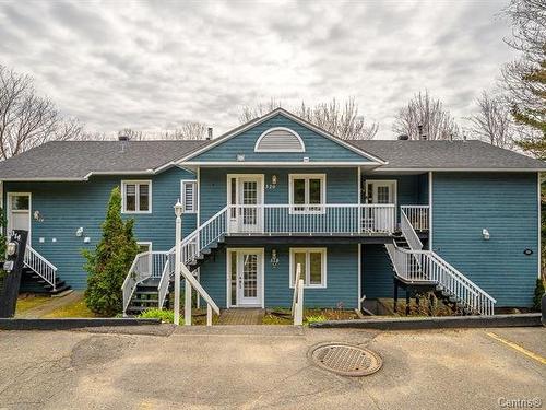 Frontage - 320 Ch. Des Épinettes, Piedmont, QC - Outdoor With Deck Patio Veranda With Facade