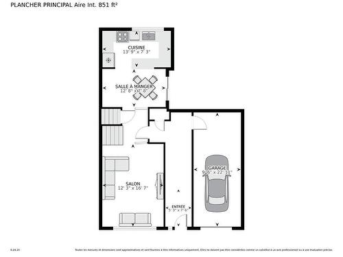 Plan (croquis) - 696 40E Avenue, Montréal (Lasalle), QC - Other