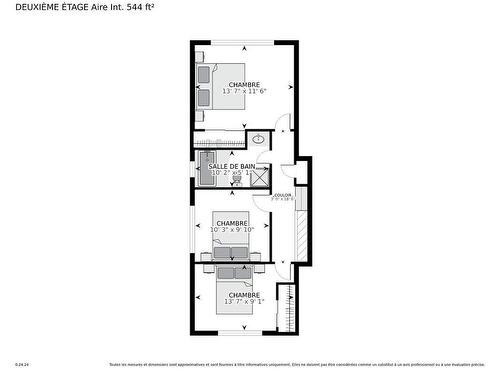 Plan (croquis) - 696 40E Avenue, Montréal (Lasalle), QC - Other