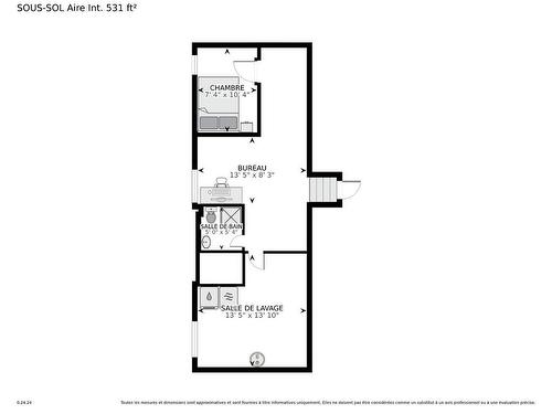 Plan (croquis) - 696 40E Avenue, Montréal (Lasalle), QC - Other