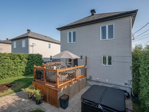 Backyard - 817 Rue Du Biat, Saint-Jean-Sur-Richelieu, QC - Outdoor With Deck Patio Veranda With Exterior