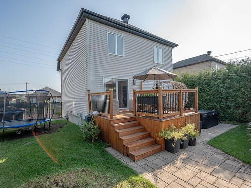 Back facade - 817 Rue Du Biat, Saint-Jean-Sur-Richelieu, QC - Outdoor With Deck Patio Veranda With Exterior