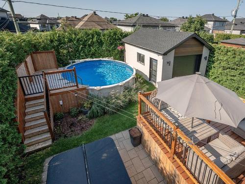 Cour - 817 Rue Du Biat, Saint-Jean-Sur-Richelieu, QC - Outdoor With Above Ground Pool