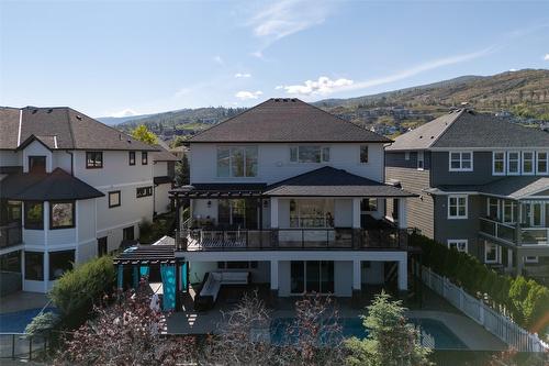 5330 Ptarmigan Street, Kelowna, BC - Outdoor With Deck Patio Veranda With Facade