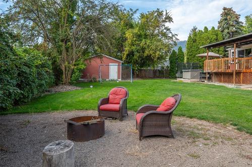 5545 Sawmill Road, Oliver, BC - Outdoor With Deck Patio Veranda With Backyard