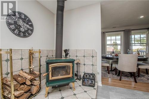 54 Fawcett Avenue, Sackville, NB - Indoor Photo Showing Dining Room With Fireplace