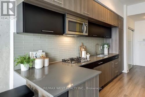 413 - 205 Manning Avenue, Toronto (Trinity-Bellwoods), ON - Indoor Photo Showing Kitchen With Upgraded Kitchen