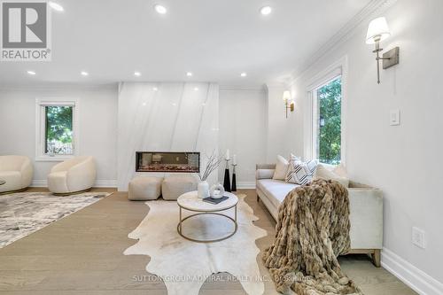 423 Mill Street, Richmond Hill, ON - Indoor Photo Showing Other Room With Fireplace