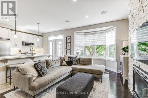 19 Pelham Drive, Vaughan, ON - Indoor Photo Showing Other Room With Fireplace