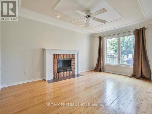 74 Links Road, Vaughan, ON - Indoor Photo Showing Living Room With Fireplace