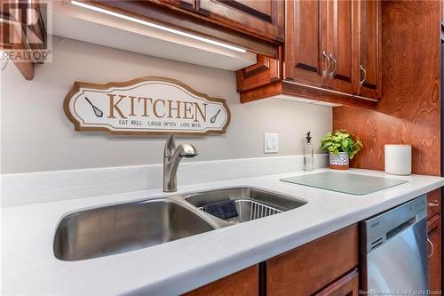 10 Millidge Street Unit# 103, Saint John, NB - Indoor Photo Showing Kitchen With Double Sink