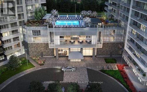 705 - 4675 Metcalfe Avenue, Mississauga (Central Erin Mills), ON - Outdoor With Balcony