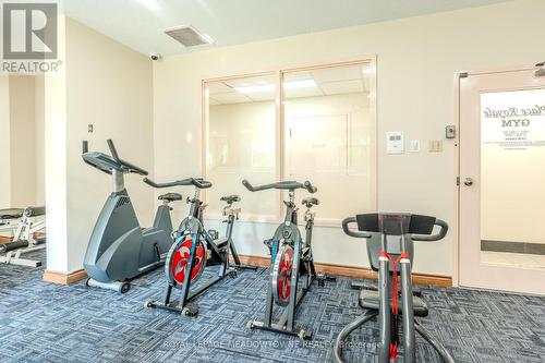 1406 - 3695 Kaneff Crescent, Mississauga, ON - Indoor Photo Showing Gym Room