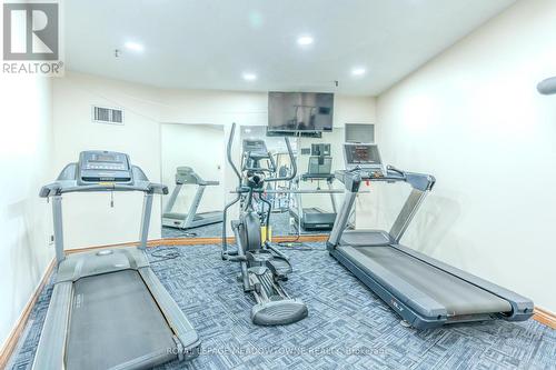 1406 - 3695 Kaneff Crescent, Mississauga, ON - Indoor Photo Showing Gym Room