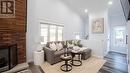 605 Lakeshore Road, Sarnia, ON  - Indoor Photo Showing Living Room With Fireplace 