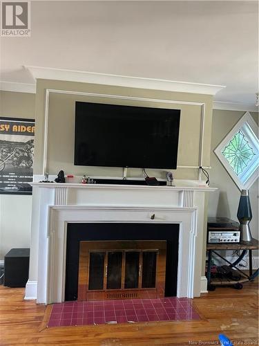 260 Manchester Avenue, Saint John, NB - Indoor Photo Showing Living Room With Fireplace