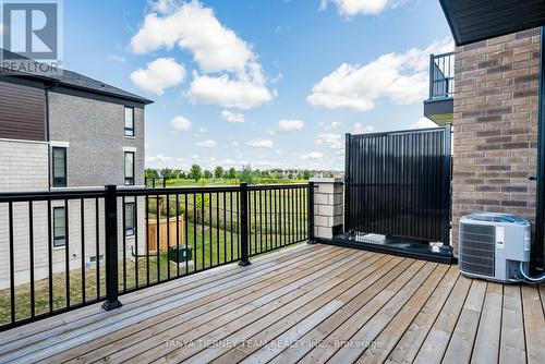 296 Carnwith Drive E, Whitby (Brooklin), ON - Outdoor With Balcony With Deck Patio Veranda With Exterior