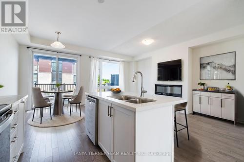 296 Carnwith Drive E, Whitby (Brooklin), ON - Indoor Photo Showing Kitchen With Double Sink