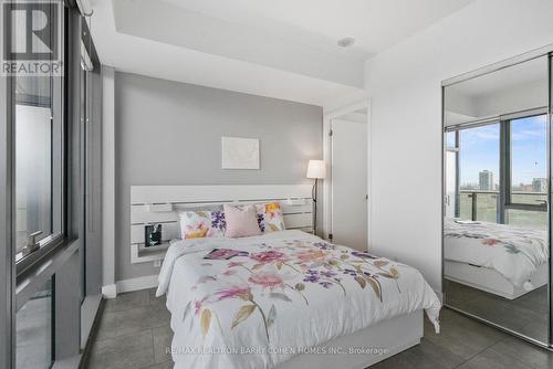 2602 - 390 Cherry Street, Toronto, ON - Indoor Photo Showing Bedroom