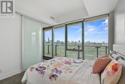 2602 - 390 Cherry Street, Toronto (Waterfront Communities), ON - Indoor Photo Showing Bedroom