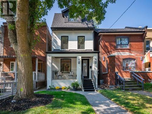 388 St Clarens Avenue, Toronto (Dufferin Grove), ON - Outdoor With Deck Patio Veranda With Facade