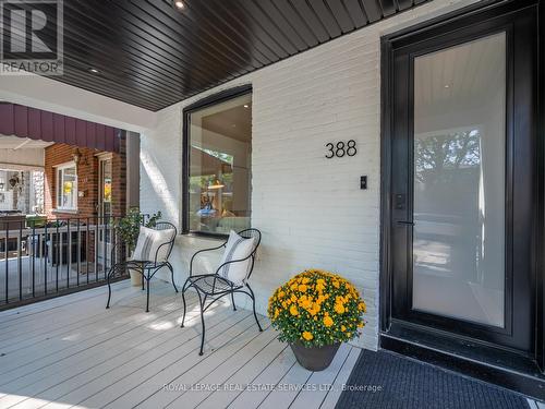 388 St Clarens Avenue, Toronto, ON - Outdoor With Deck Patio Veranda With Exterior