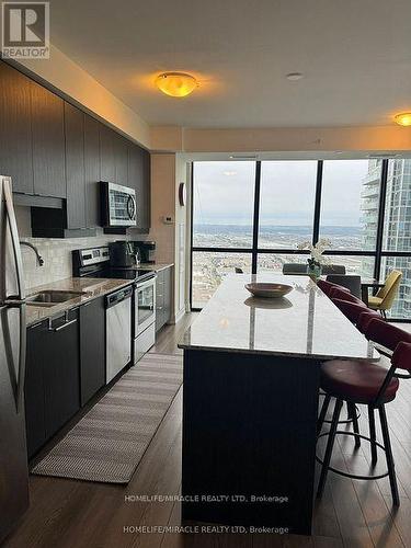 3307 - 2910 Hwy 7 Road, Vaughan, ON - Indoor Photo Showing Kitchen With Stainless Steel Kitchen