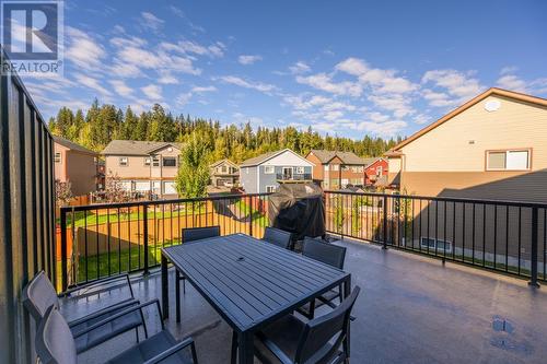 7639 Creekside Way, Prince George, BC - Outdoor With Deck Patio Veranda With Exterior