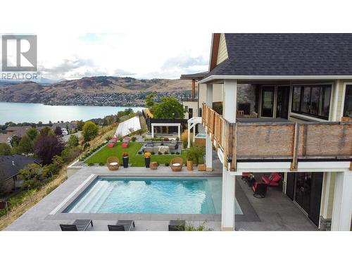 608 Mt Ida Crescent, Coldstream, BC - Outdoor With In Ground Pool