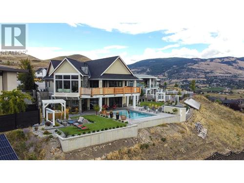 608 Mt Ida Crescent, Coldstream, BC - Outdoor With In Ground Pool