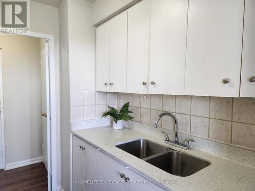 1207 - 3311 Kingston Road, Toronto (Scarborough Village), ON - Indoor Photo Showing Kitchen With Double Sink