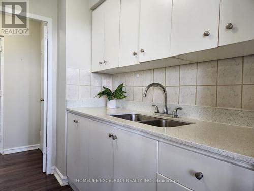 1207 - 3311 Kingston Road, Toronto (Scarborough Village), ON - Indoor Photo Showing Kitchen With Double Sink