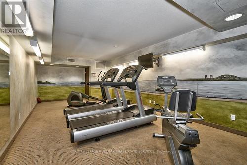 903 - 1477 Lakeshore Road, Burlington (Brant), ON - Indoor Photo Showing Gym Room