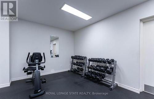 1703 - 67 Caroline Street S, Hamilton, ON - Indoor Photo Showing Gym Room