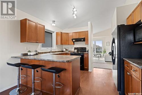 107 Allwood Crescent, Saskatoon, SK - Indoor Photo Showing Kitchen With Double Sink