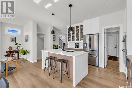 246 Prasad Manor, Saskatoon, SK - Indoor Photo Showing Kitchen With Upgraded Kitchen