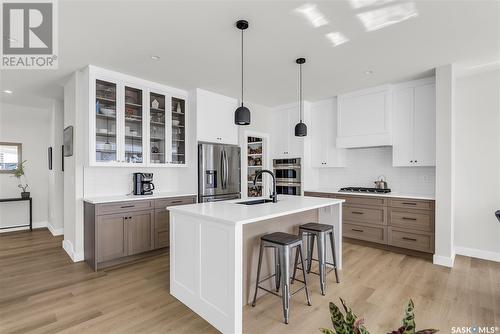 246 Prasad Manor, Saskatoon, SK - Indoor Photo Showing Kitchen With Upgraded Kitchen