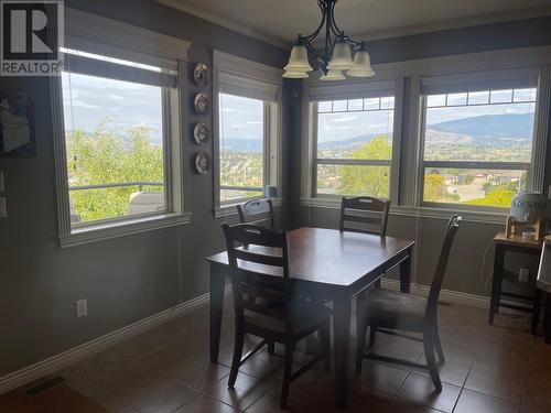 1042 Mt Ida Drive, Vernon, BC - Indoor Photo Showing Dining Room