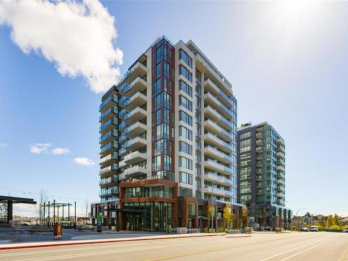 401-369 Tyee Rd, Victoria, BC - Outdoor With Balcony With Facade