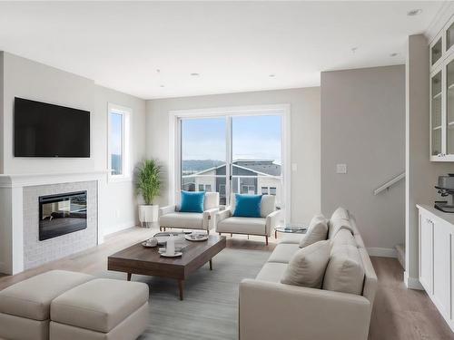 7050 Brailsford Pl, Sooke, BC - Indoor Photo Showing Living Room With Fireplace