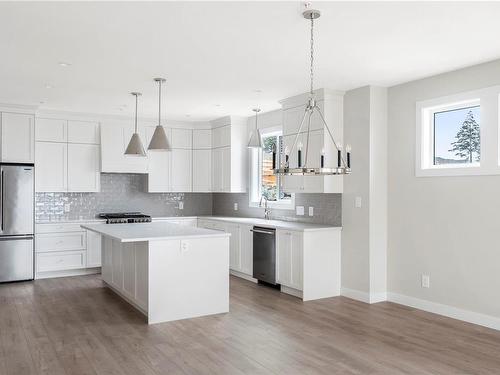 7050 Brailsford Pl, Sooke, BC - Indoor Photo Showing Kitchen With Upgraded Kitchen