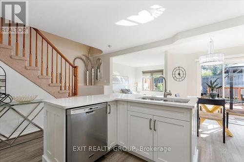 123 Sarah Court, Belleville, ON - Indoor Photo Showing Kitchen With Double Sink