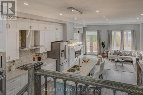 84A Aylesworth Avenue, Toronto (Birchcliffe-Cliffside), ON - Indoor Photo Showing Kitchen With Upgraded Kitchen