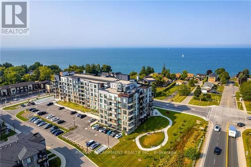 321 - 600 North Service Road, Hamilton (Lakeshore), ON - Outdoor With Body Of Water With View