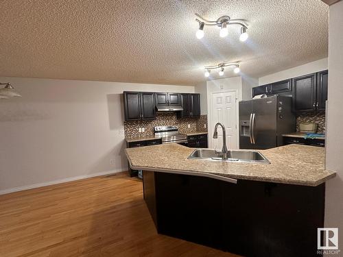 1569 37A Av Nw, Edmonton, AB - Indoor Photo Showing Kitchen With Double Sink