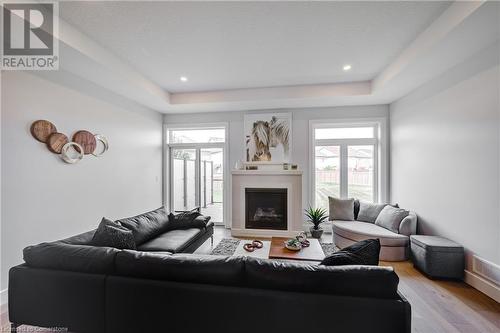 269 Pittock Park Road Unit# 12, Woodstock, ON - Indoor Photo Showing Living Room With Fireplace